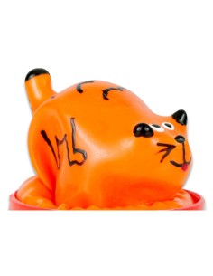 CONDOMERIE - PRESERVATIVO DECORATIVO PINTADO A MANO GATO MODELO 1