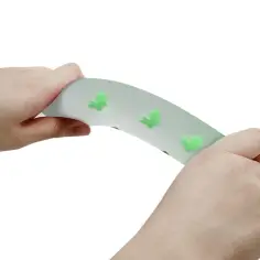 PRETTY LOVE - MAGICAL NIGHTFALL DILDO SIN VIBRACIÓN LUMINOSO VERDE 2