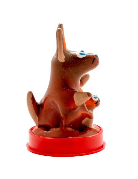 CONDOMERIE - PRESERVATIVO DECORATIVO PINTADO A MANO CANGURO MODELO 1