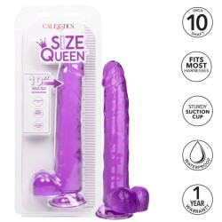 CALEXOTICS - SIZE QUEEN DILDO LILA 25.5 CM CALEXOTICS 2