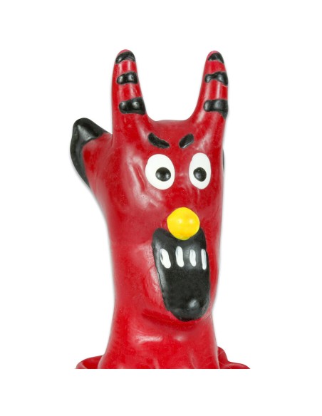 CONDOMERIE - PRESERVATIVO DECORATIVO PINTADO A MANO DIABLO ROJO