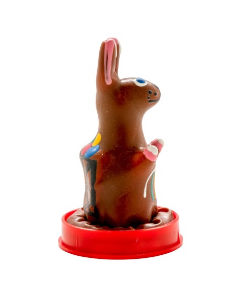 CONDOMERIE - PRESERVATIVO DECORATIVO PINTADO A MANO CONEJITO DE PASCUA