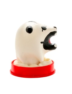 CONDOMERIE - PRESERVATIVO DECORATIVO PINTADO A MANO OSO POLAR 2