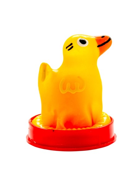 CONDOMERIE - PRESERVATIVO DECORATIVO PINTADO A MANO PATO