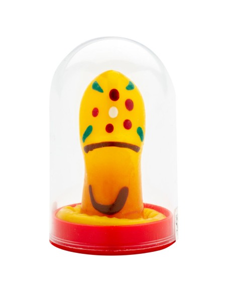 CONDOMERIE - PRESERVATIVO DECORATIVO PINTADO A MANO ZUECO