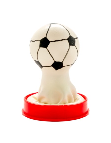 CONDOMERIE - PRESERVATIVO DECORATIVO PINTADO A MANO FÚTBOL AMERICANO