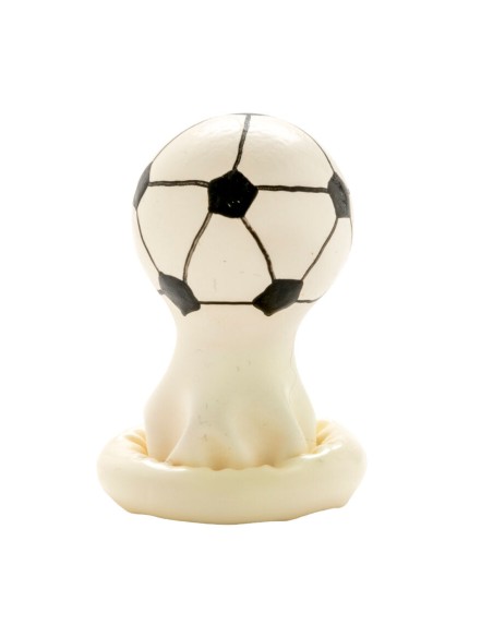 CONDOMERIE - PRESERVATIVO DECORATIVO PINTADO A MANO FÚTBOL AMERICANO