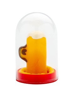 CONDOMERIE - PRESERVATIVO DECORATIVO PINTADO A MANO VASO DE CERVEZA