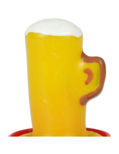 CONDOMERIE - PRESERVATIVO DECORATIVO PINTADO A MANO VASO DE CERVEZA