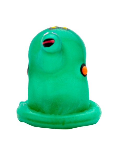 CONDOMERIE - PRESERVATIVO DECORATIVO PINTADO A MANO TORTUGA
