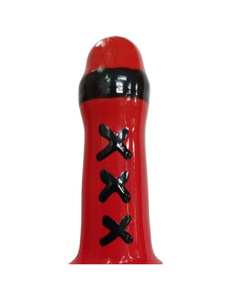 CONDOMERIE - PRESERVATIVO DECORATIVO PINTADO A MANO MSTERDAM ROJO