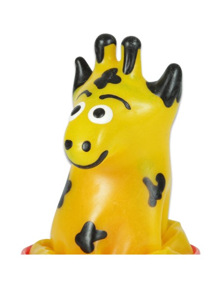 CONDOMERIE - PRESERVATIVO DECORATIVO PINTADO A MANO JIRAFA