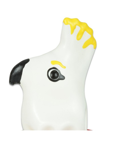 CONDOMERIE - PRESERVATIVO DECORATIVO PINTADO A MANO LORO BLANCO