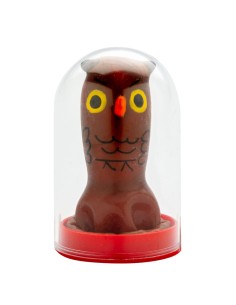 CONDOMERIE - PRESERVATIVO DECORATIVO PINTADO A MANO BÚHO