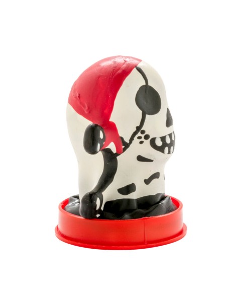 CONDOMERIE - PRESERVATIVO DECORATIVO PINTADO A MANO PIRATA