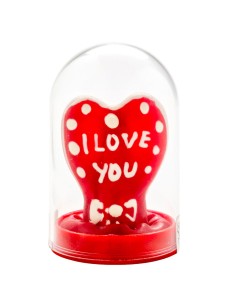 CONDOMERIE - PRESERVATIVO DECORATIVO PINTADO A MANO CORAZÓN - TE AMO MODELO 1