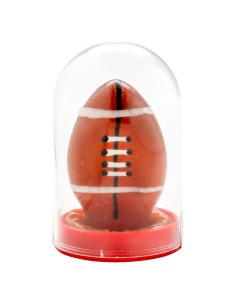 CONDOMERIE - PRESERVATIVO DECORATIVO PINTADO A MANO PELOTA DE RUGBY