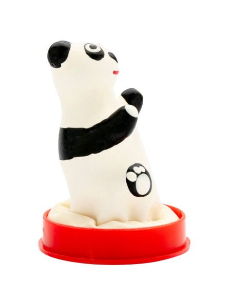 CONDOMERIE - PRESERVATIVO DECORATIVO PINTADO A MANO PANDA MODELO 1
