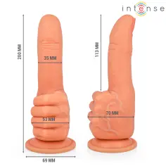 INTENSE - BENDER ESTIMULADOR PUNTO·G MANO FLEXIBLE 11,3 CM 2
