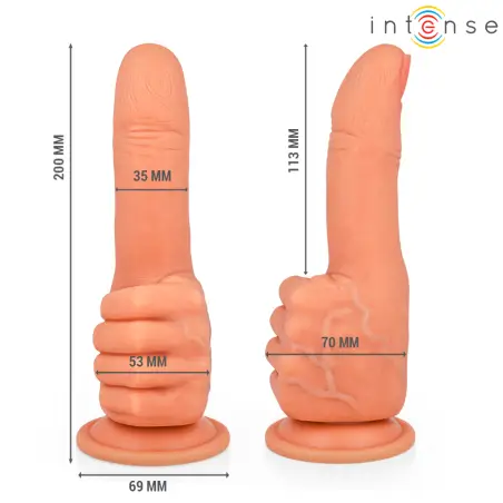 Bender Estimulador Punto·g Mano Flexible 11,3 cm | Intense