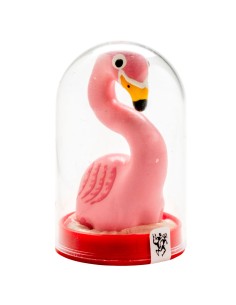 CONDOMERIE - PRESERVATIVO DECORATIVO PINTADO A MANO FLAMENCO ROSA