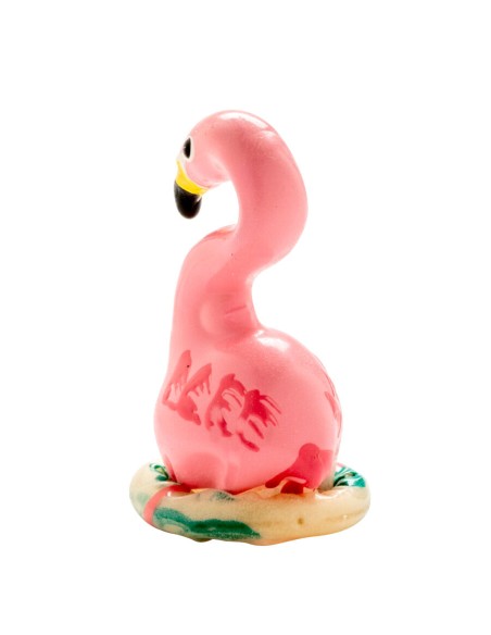 CONDOMERIE - PRESERVATIVO DECORATIVO PINTADO A MANO FLAMENCO ROSA