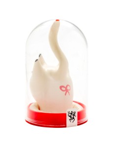 CONDOMERIE - PRESERVATIVO DECORATIVO PINTADO A MANO CISNE