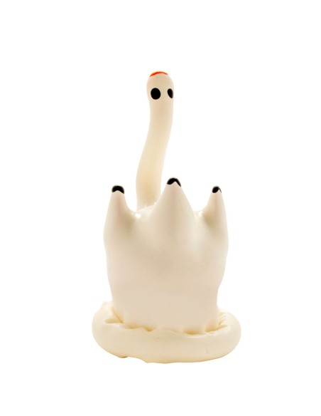 CONDOMERIE - PRESERVATIVO DECORATIVO PINTADO A MANO CISNE