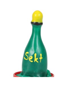CONDOMERIE - PRESERVATIVO DECORATIVO PINTADO A MANO CHAMPÁN