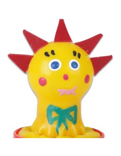 CONDOMERIE - PRESERVATIVO DECORATIVO PINTADO A MANO SOL