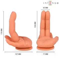 INTENSE - LEELA ESTIMULADOR PUNTO·G MANO FLEXIBLE 12,6 CM 2
