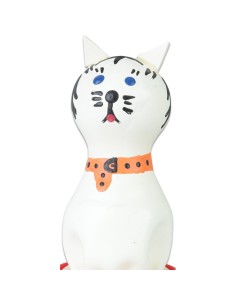 CONDOMERIE - PRESERVATIVO DECORATIVO PINTADO A MANO GATO BLANCO