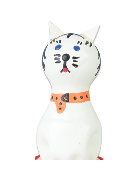 CONDOMERIE - PRESERVATIVO DECORATIVO PINTADO A MANO GATO BLANCO