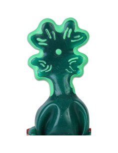 CONDOMERIE - PRESERVATIVO DECORATIVO PINTADO A MANO HOJA DE TRÉBOL