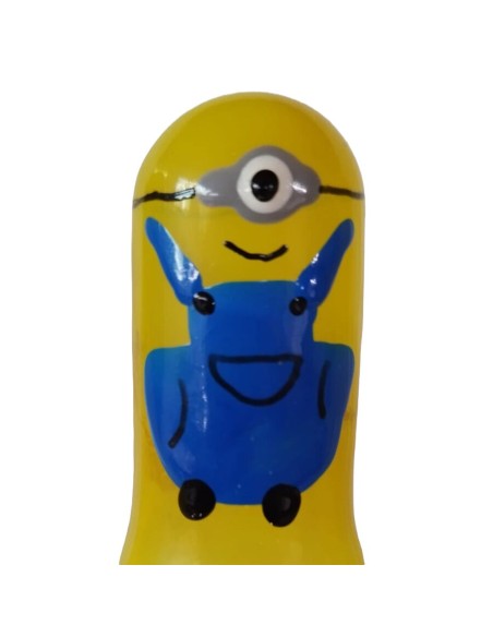CONDOMERIE - PRESERVATIVO DECORATIVO PINTADO A MANO CÍCLOPE