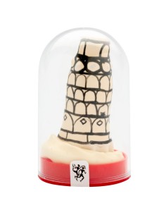 CONDOMERIE - PRESERVATIVO DECORATIVO PINTADO A MANO TORRE DE PISA