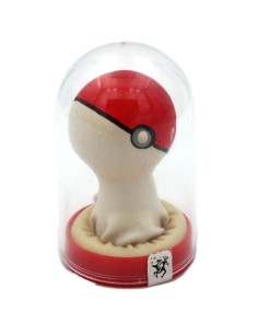 CONDOMERIE - PRESERVATIVO DECORATIVO PINTADO A MANO POKEBOLA ROJO-BLANCO