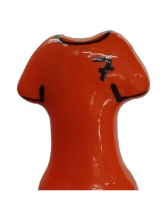 CONDOMERIE - PRESERVATIVO DECORATIVO PINTADO A MANO CAMISA NARANJA