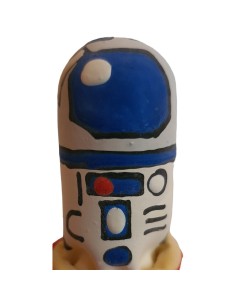 CONDOMERIE - PRESERVATIVO DECORATIVO PINTADO A MANO ROBOT