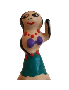 CONDOMERIE - PRESERVATIVO DECORATIVO PINTADO A MANO CHICA HULA