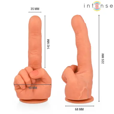 Hubert Estimulador Punto·g Mano Flexible 14,2 cm | Intense