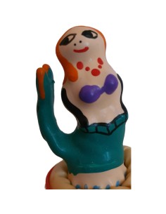 CONDOMERIE - PRESERVATIVO DECORATIVO PINTADO A MANO SIRENA