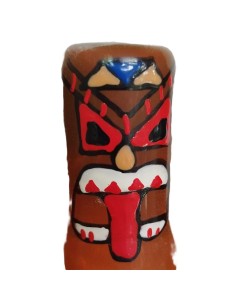 CONDOMERIE - PRESERVATIVO DECORATIVO PINTADO A MANO TÓTEM TIKI-01