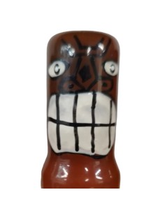 CONDOMERIE - PRESERVATIVO DECORATIVO PINTADO A MANO TOTEM TIKI-FRIKI-02