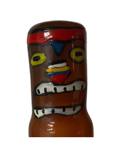 CONDOMERIE - PRESERVATIVO DECORATIVO PINTADO A MANO TOTEM TIKI-HAWAII-03