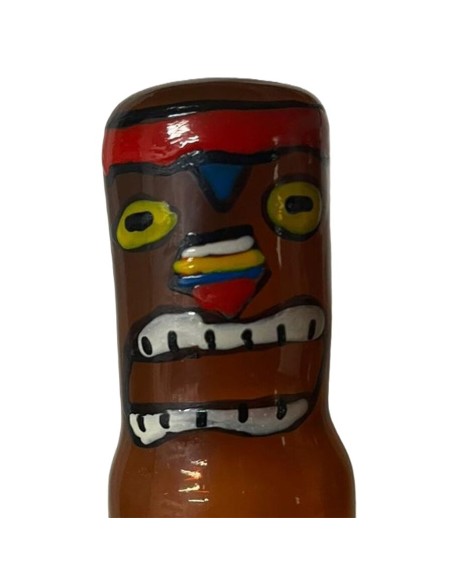 CONDOMERIE - PRESERVATIVO DECORATIVO PINTADO A MANO TOTEM TIKI-HAWAII-03