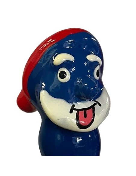 CONDOMERIE - PRESERVATIVO DECORATIVO PINTADO A MANO ABUELO AZUL