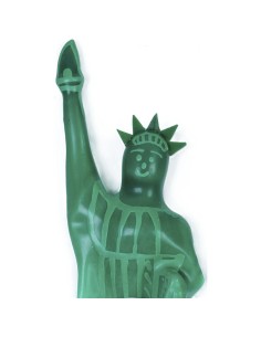 CONDOMERIE - PRESERVATIVO DECORATIVO PINTADO A MANO ESTATUA DE LA LIBERTAD MODELO XL