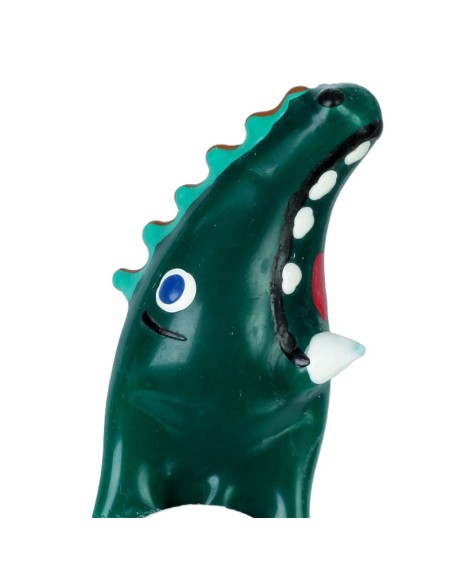 CONDOMERIE - PRESERVATIVO DECORATIVO PINTADO A MANO COCODRILO MODELO XL