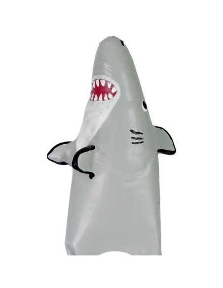 CONDOMERIE - PRESERVATIVO DECORATIVO PINTADO A MANO TIBURÓN MODELO XL